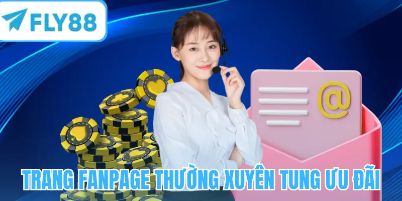 Trang fanpage thường xuyên tung ưu đãi